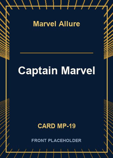 Captain Marvel card thumbnail