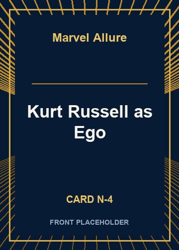 Kurt Russell as Ego card thumbnail