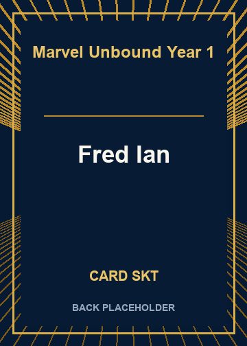 Fred Ian back card image