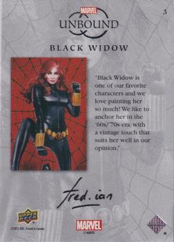 Black Widow back artwork
