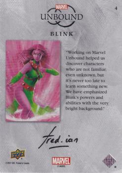 Blink back artwork