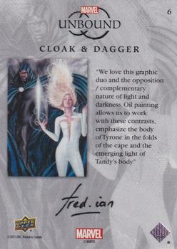 Cloak & Dagger back artwork