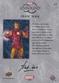 Iron Man back artwork
