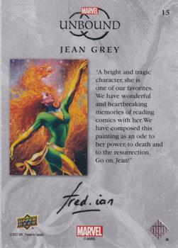 Jean Grey back artwork