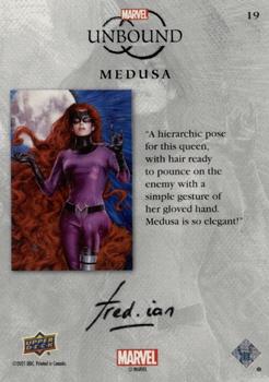 Medusa back artwork