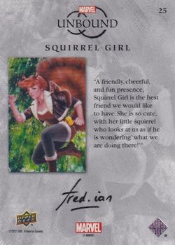 Squirrel Girl back artwork