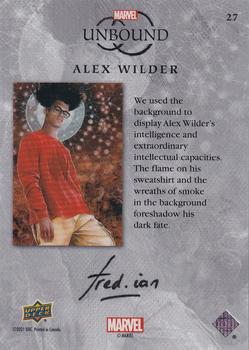 Alex Wilder back artwork