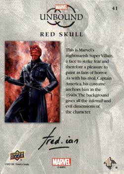 Red Skull back card image
