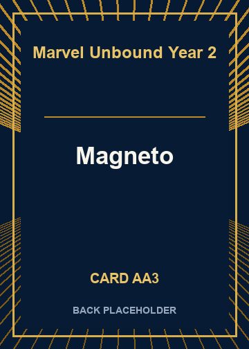 Magneto back card image