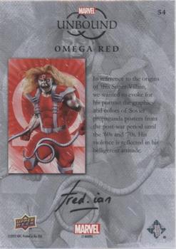 Omega Red back card image