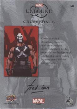 Crossbones back card image