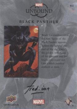 Black Panther back card image
