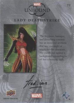 Lady Deathstrike back card image