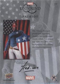 Patriot back card image