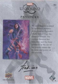 Psylocke back card image