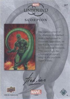 Scorpion back card image