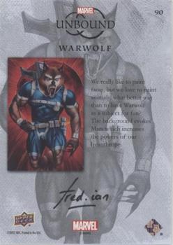 Warwolf back card image