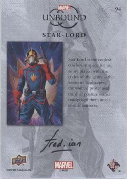Star-Lord back card image