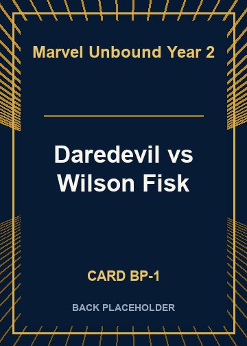 Daredevil vs Wilson Fisk back card image