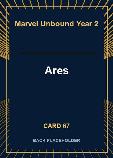 Ares back card image