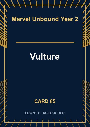 Vulture front card image