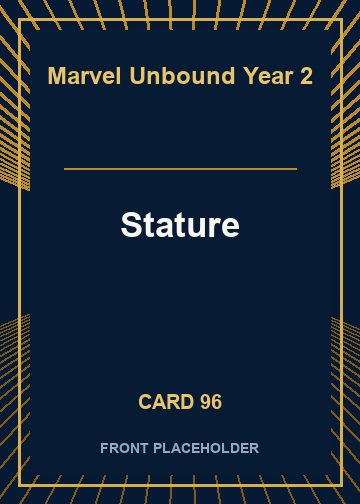 Stature front card image