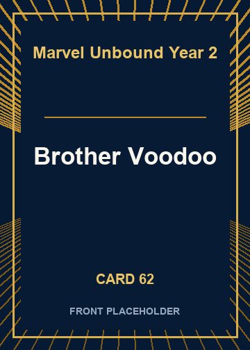 Brother Voodoo front artwork