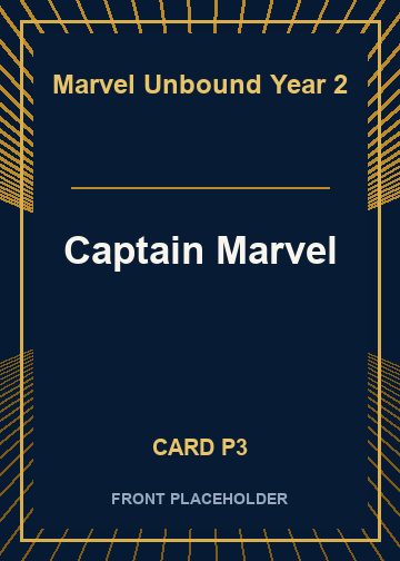 Captain Marvel front card image
