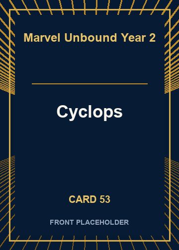 Cyclops front card image