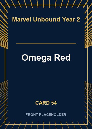 Omega Red front card image