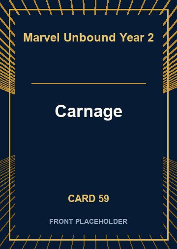 Carnage front card image