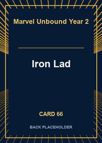 Iron Lad back card image
