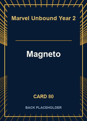 Magneto back card image