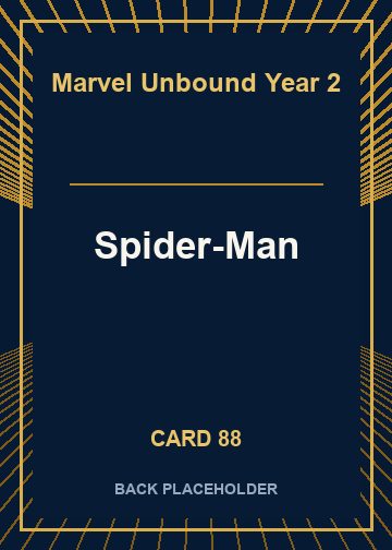 Spider-Man back card image