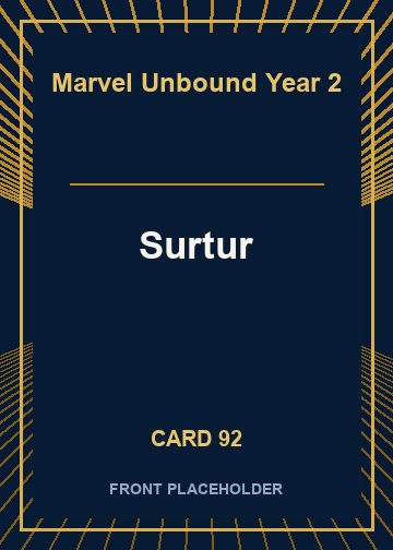 Surtur front card image
