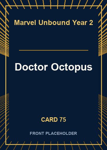 Doctor Octopus front card image