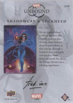 Shadowcat & Lockheed back card image