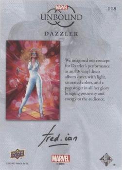 Dazzler back card image