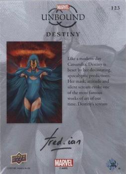 Destiny back card image