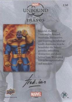 Thanos back card image