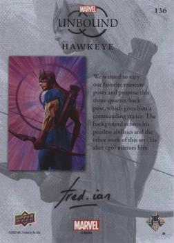 Hawkeye back card image