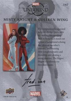 Misty Knight & Colleen Wing back card image