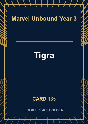 Tigra front artwork