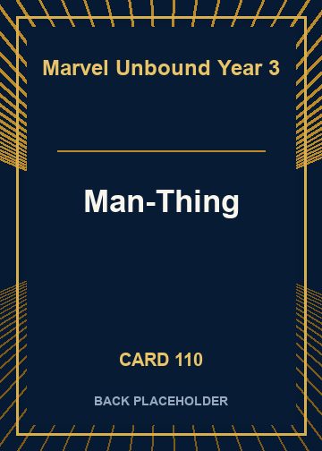 Man-Thing back card image