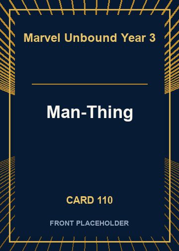 Man-Thing front card image