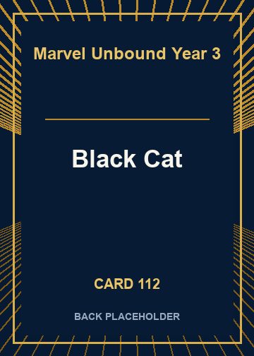 Black Cat back card image