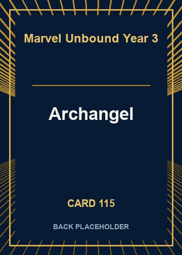 Archangel back card image
