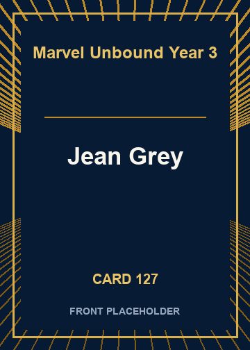 Jean Grey front card image