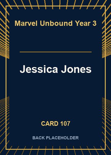Jessica Jones back card image