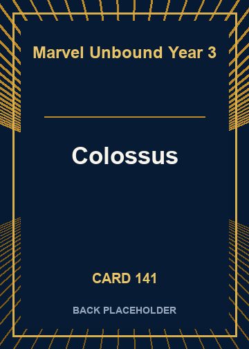 Colossus back card image